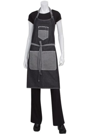 Mandil Urbano bronx cuello redondo BLK