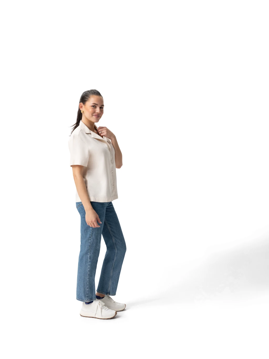 Camisa Pismo Dama Oat