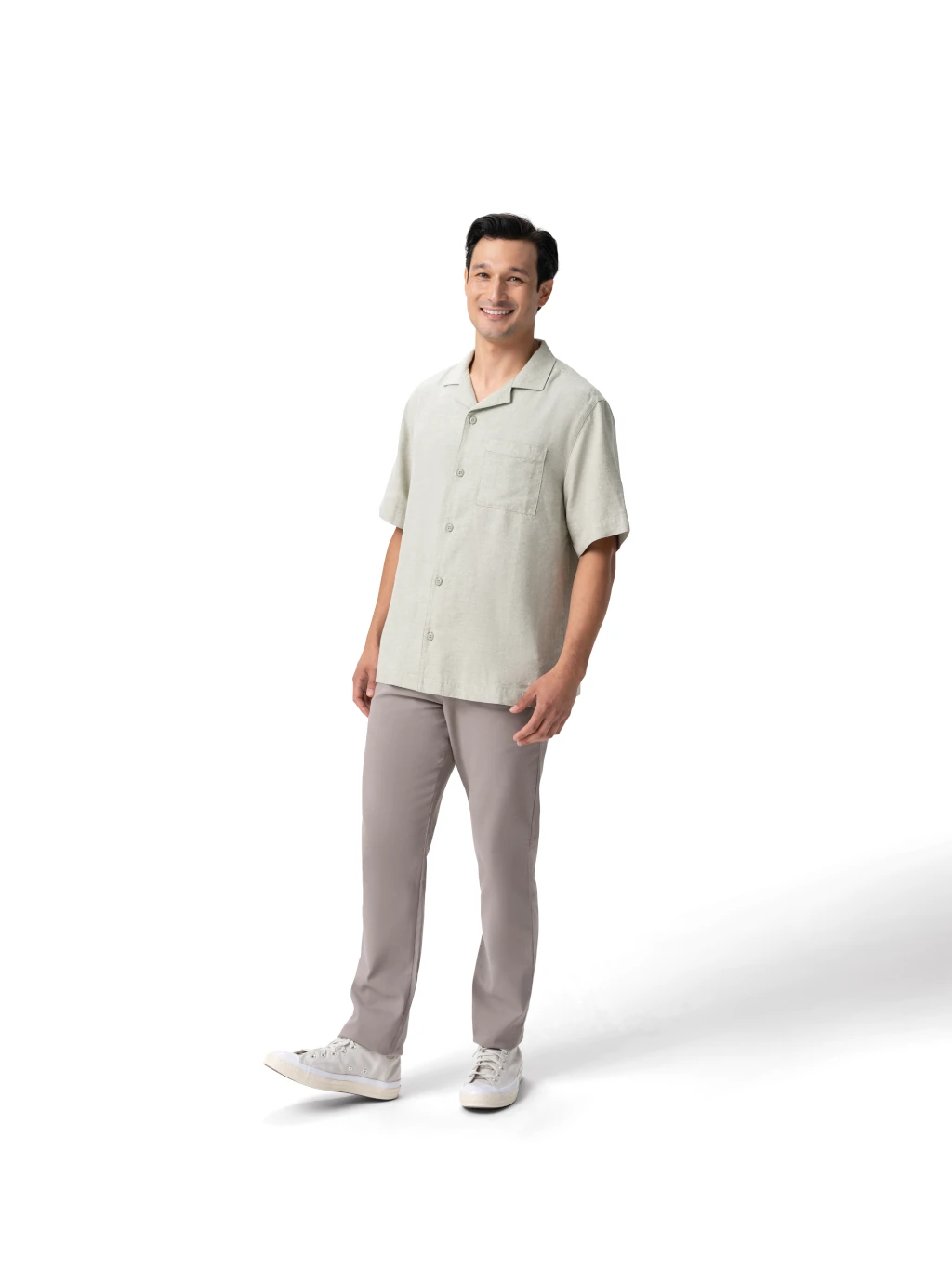 Camisa Pismo Sage