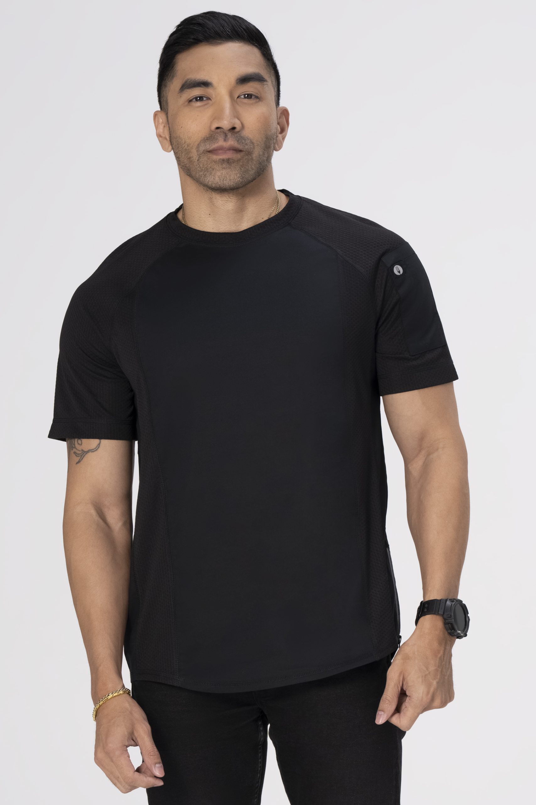 T-shirt Aryes Negra Unisex