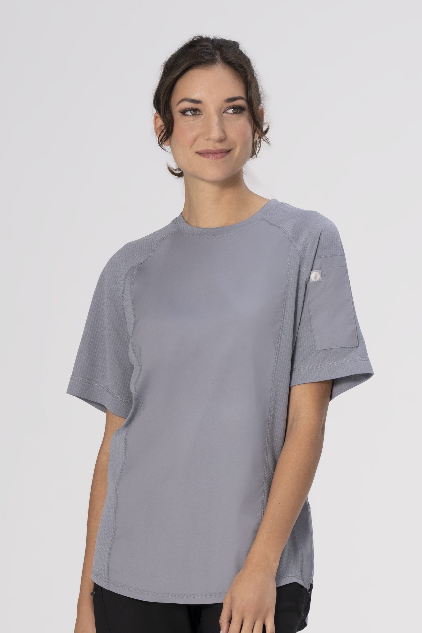 T-shirt Aryes Gris Claro Unisex