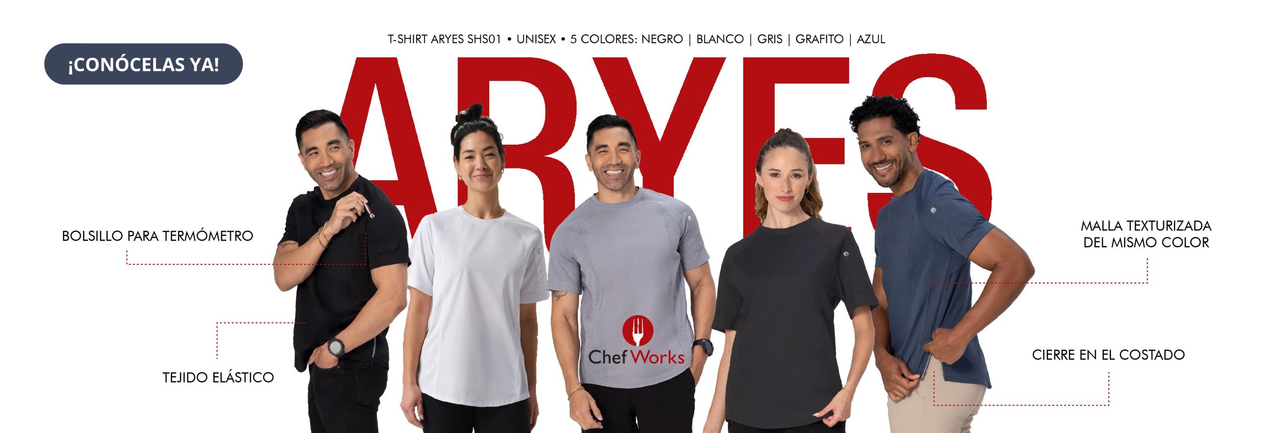 Playeras Chef Works